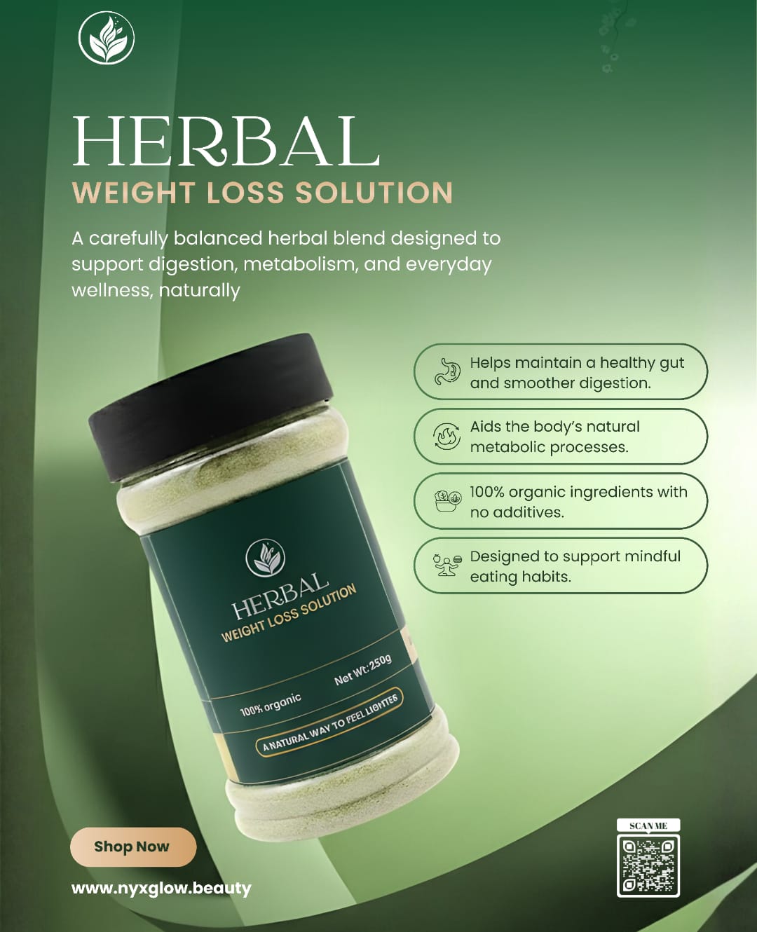 Natural Herbal Weight Loss solution